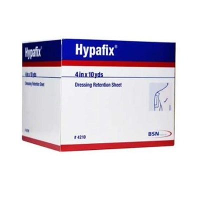 Tape Retention Hypafix Fabric 4"x10yd Adhesive White Ea, 24 EA/CA